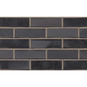 Клинкерный кирпич Westerwalder Klinker WK-15 Schwarz-bunt Edelglanzl 240х52х52