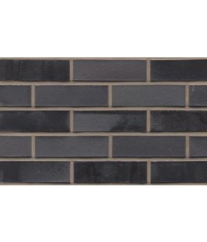 Клинкерный кирпич Westerwalder Klinker WK-15 Schwarz-bunt Edelglanzl 240х52х52