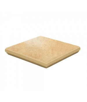 Угловая ступень Westerwalder Klinker Montmarte Naturabeige 320х320х9,5