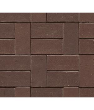 Клинкерная брусчатка Westerwalder WK-PK33 Brown 200х100х40