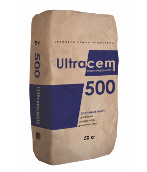 Портланд цемент Ultracem 500, 50 кг