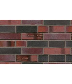 Кирпич клинкерный пустотелый Muhr 29 S Schwarzblau-bunt Spezial гладкий 240*115*52 мм арт. SL6164