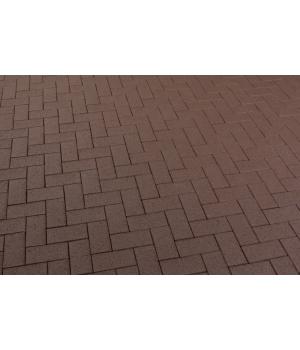 Клинкер тротуарный «Мюнхен» коричневый ЛСР арт. 25633