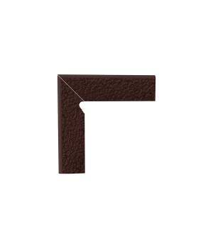 Цоколь левый 2-х элементовый Paradyz Natural Brown Duro 300х81х11мм