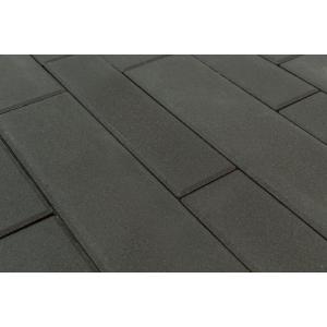 Тротуарная плитка BRAER Домино, Серый арт. 73612